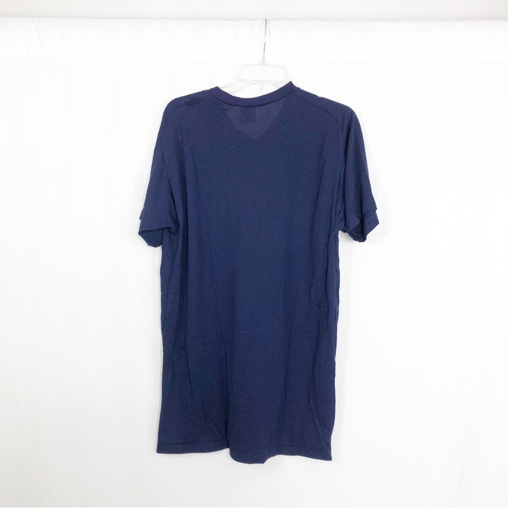 NEW Bike Vintage 1980s Deadstock Short Sleeve Active T-Shirt, Size Large, Blue - Picture 2 of 5